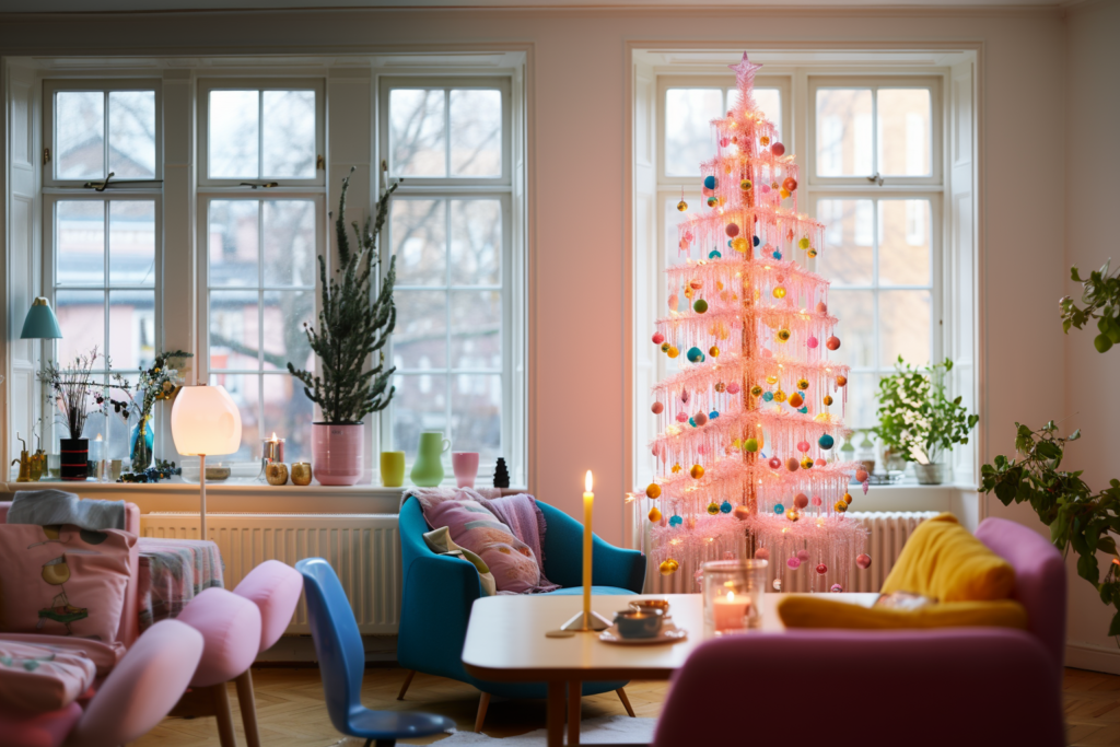 Pink Christmas Trees: Their Benefits and How to Add Them to Interior Decoration